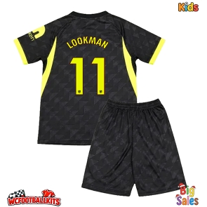 Atletico Madrid Ademola Lookman #11 Replica Away Stadium Kit for Kids 2026-27 Short Sleeve (+ pants)